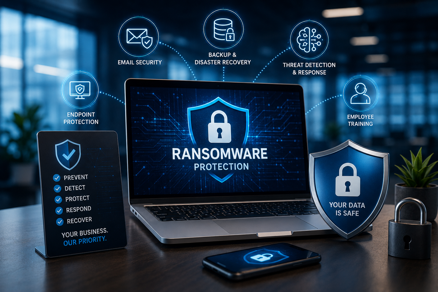 ransomware protection services for businesses in Chandler AZ