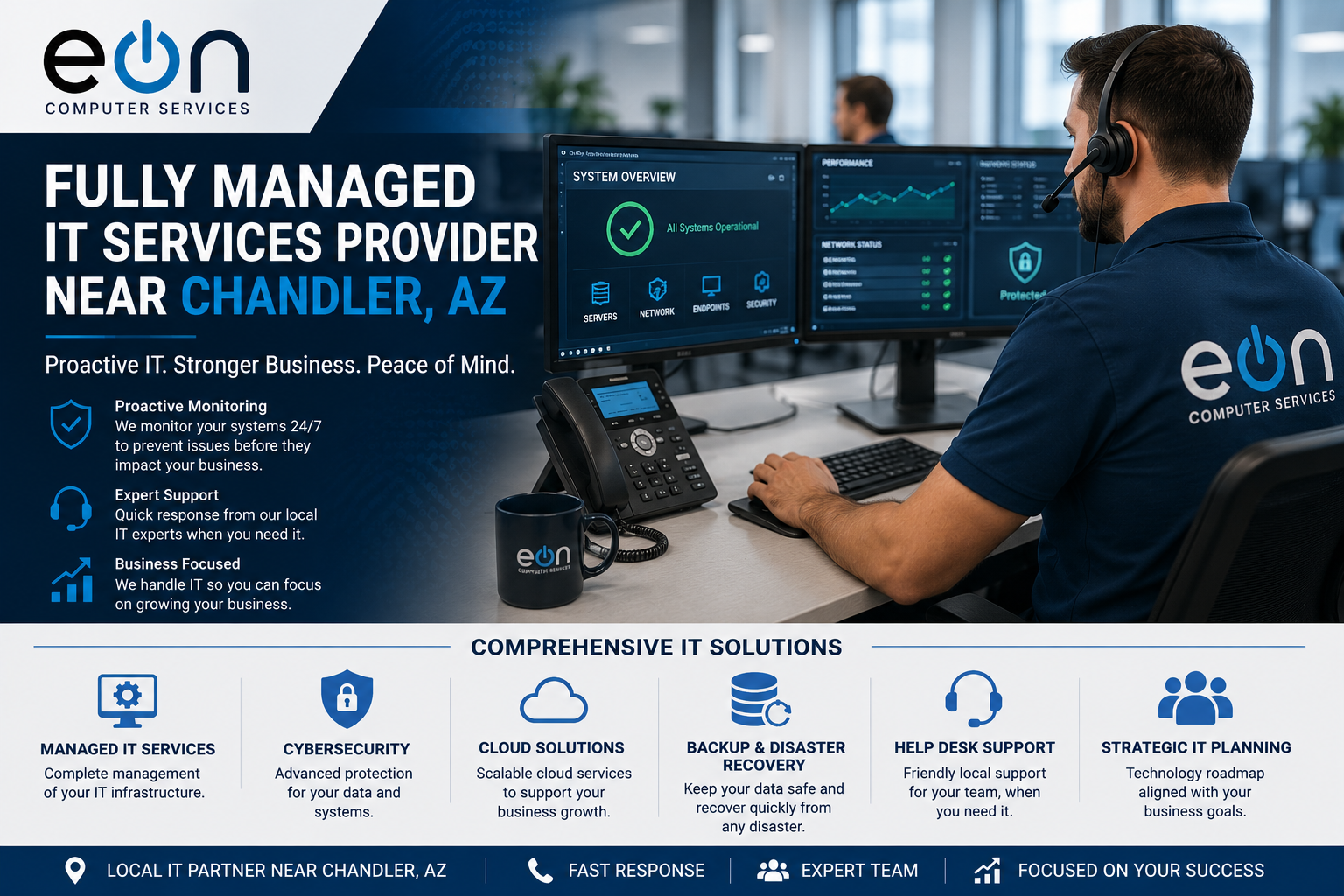 Fully Managed IT Services Provider Near Chandler AZ